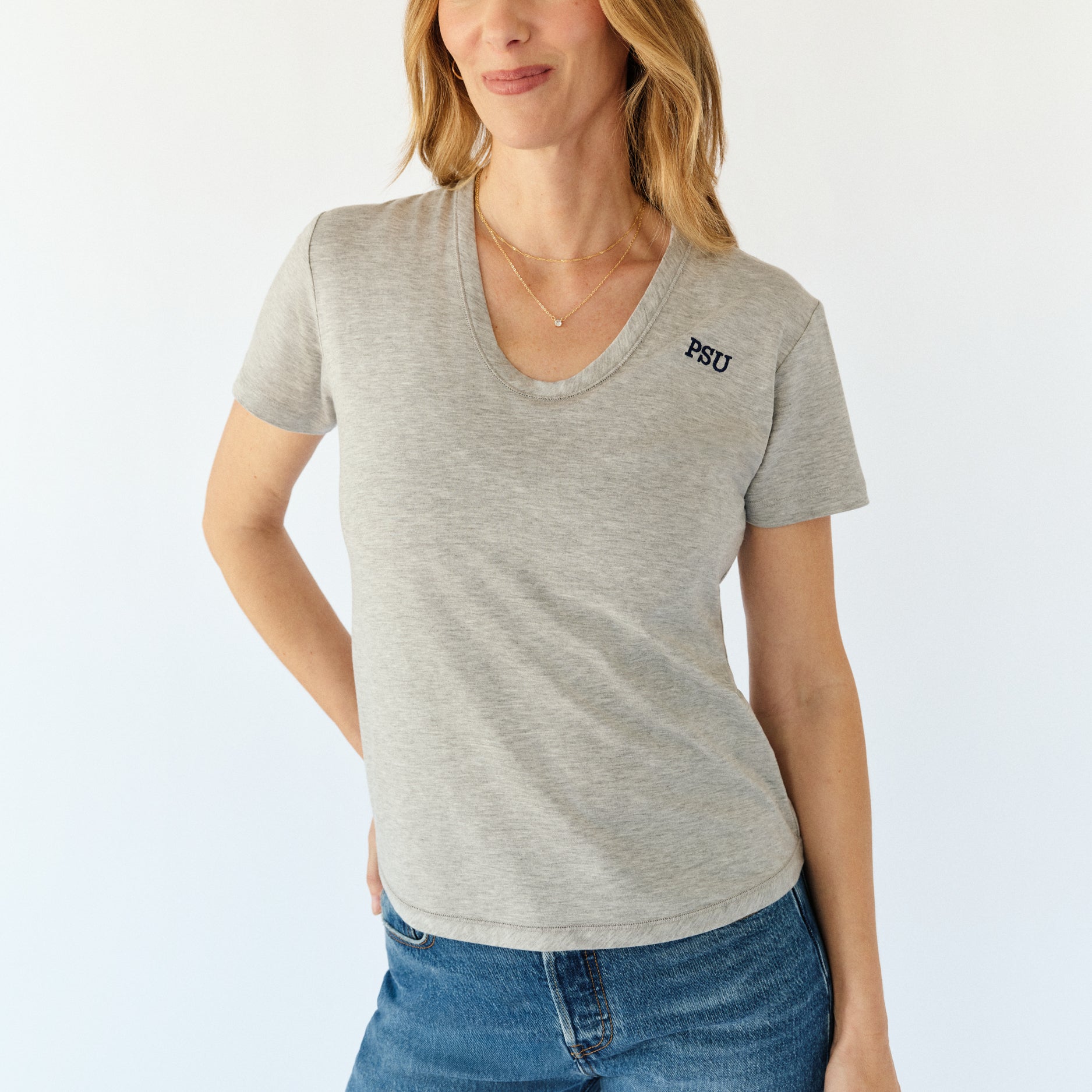 The V Neck Tee